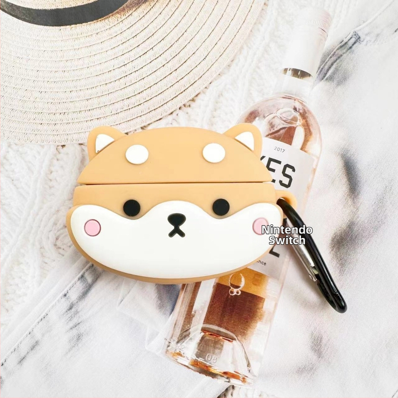 Szilikon fülhallgató tok – puha tok Cartoon dizájnnal vivoTWS3e, vivoTWS3i és vivoTWSA3 modellekhez (Anyag: Szilikon; Stílus: Puha tok, Cartoon dizájn; Kivitelezés: Gyanta csepp, Relif; Kompatibilis modellek: vivoTWS3e, vivoTWS3i, vivoTWSA3)