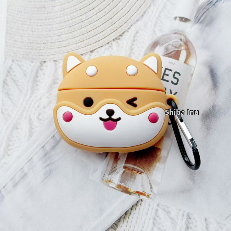 Szilikon fülhallgató tok – puha tok Cartoon dizájnnal vivoTWS3e, vivoTWS3i és vivoTWSA3 modellekhez (Anyag: Szilikon; Stílus: Puha tok, Cartoon dizájn; Kivitelezés: Gyanta csepp, Relif; Kompatibilis modellek: vivoTWS3e, vivoTWS3i, vivoTWSA3)