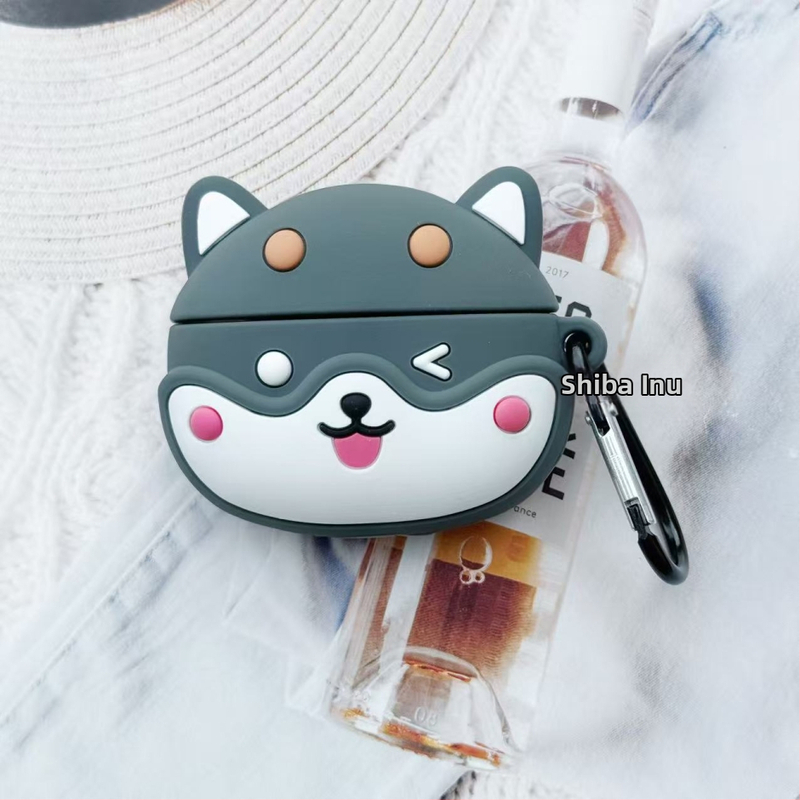 Szilikon fülhallgató tok – puha tok Cartoon dizájnnal vivoTWS3e, vivoTWS3i és vivoTWSA3 modellekhez (Anyag: Szilikon; Stílus: Puha tok, Cartoon dizájn; Kivitelezés: Gyanta csepp, Relif; Kompatibilis modellek: vivoTWS3e, vivoTWS3i, vivoTWSA3)