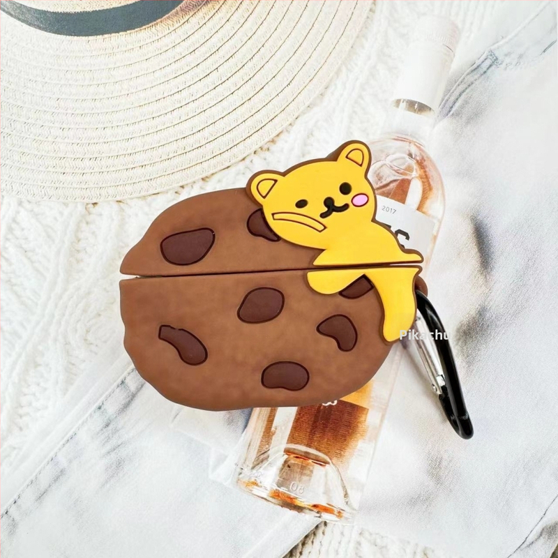 Szilikon fülhallgató tok – puha tok Cartoon dizájnnal vivoTWS3e, vivoTWS3i és vivoTWSA3 modellekhez (Anyag: Szilikon; Stílus: Puha tok, Cartoon dizájn; Kivitelezés: Gyanta csepp, Relif; Kompatibilis modellek: vivoTWS3e, vivoTWS3i, vivoTWSA3)