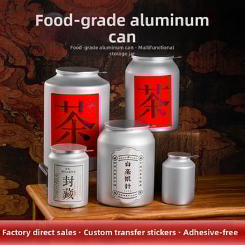 Čajna posuda s brtvom koji štiti od vlage, kompozitni aluminijski folijski materijal, offset tisak, kapacitet 0,5–5 kg