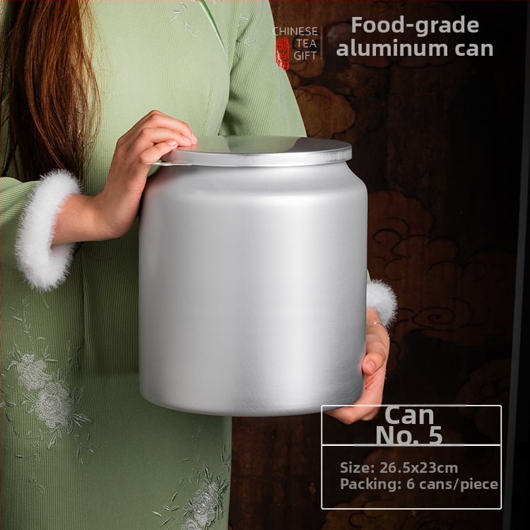 Čajna posuda s brtvom koji štiti od vlage, kompozitni aluminijski folijski materijal, offset tisak, kapacitet 0,5–5 kg