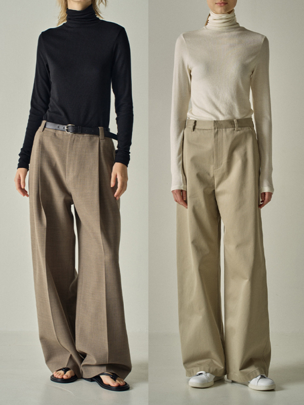 Majica s visokim ovratnikom, dugim rukavima, uski kroj, od viskoznog vlakna