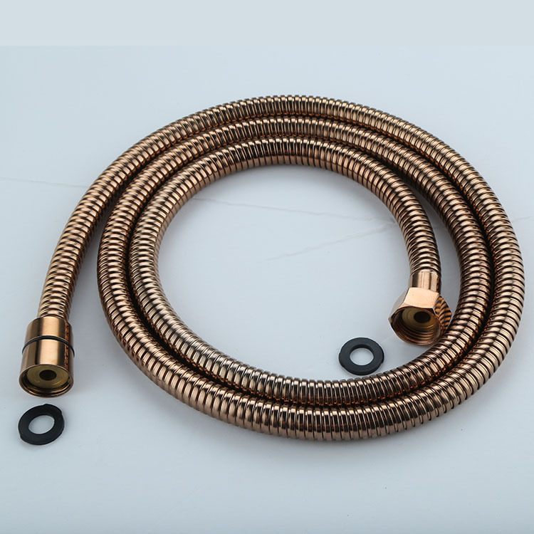 Σωλήνας ντους από χαλκό, ονομαστική πίεση 15, θερμοκρασία λειτουργίας 100°C, εγκατάσταση με βιδωτό σύνδεσμο