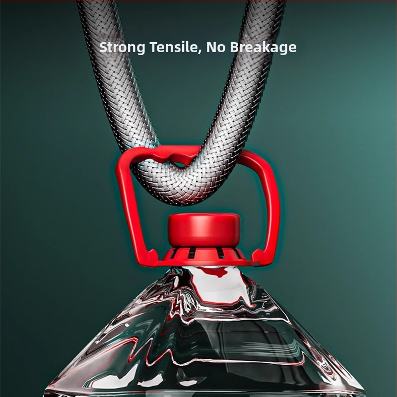 Ντους σωλήνας με πλεγμένο νάιλον, μοντέλο CH-2527, EVA+PET, 1.0 MPa, 5–90°C, εγκατάσταση: βιδώνεται