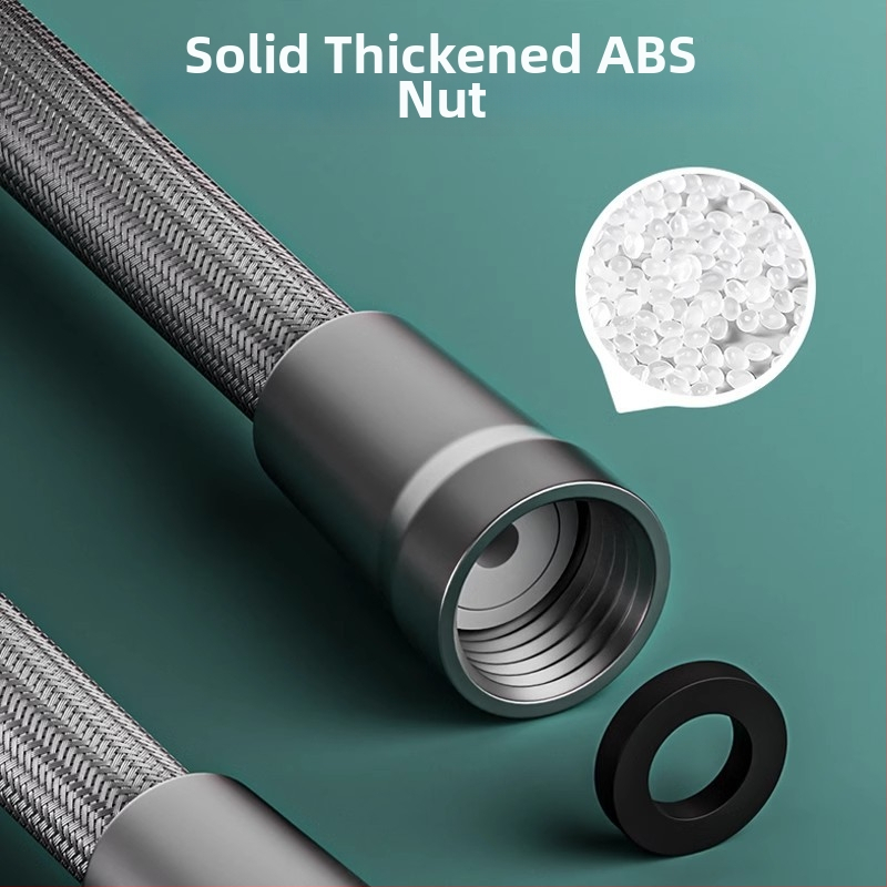 Ντους σωλήνας με πλεγμένο νάιλον, μοντέλο CH-2527, EVA+PET, 1.0 MPa, 5–90°C, εγκατάσταση: βιδώνεται