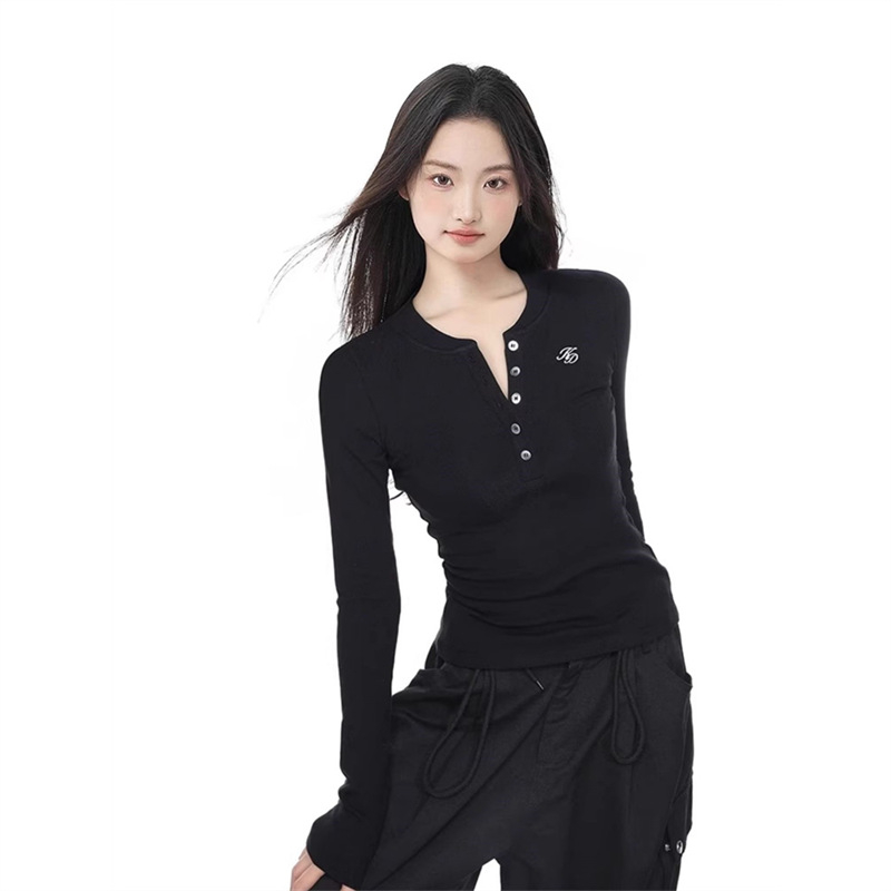 Ženska majica za bazni sloj s fleec podstavom, V-izrez, dugi rukavi, oversize kroj, 95% poliester