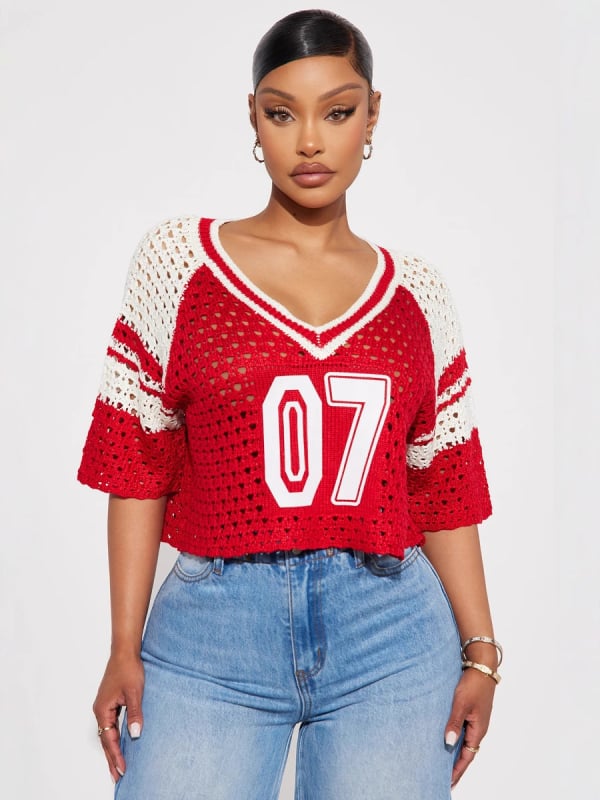 Pulover majica s okruglim izrezom, kratki rukavi, mrežasti digitalni otisak, street hipster stil, poliester s elastanom, Mercerizirana tkanina, slobodan kroj