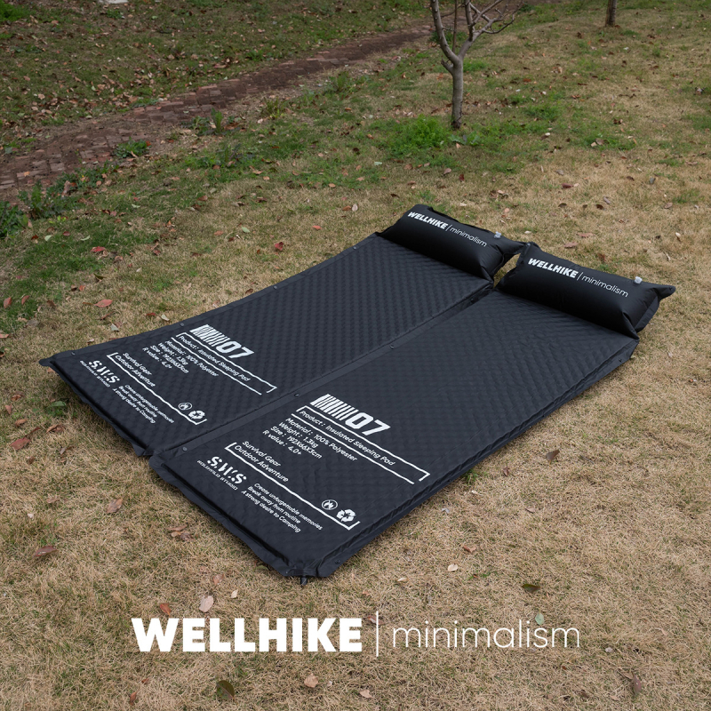 Naduvljivo ležište za kampiranje na otvorenom — automatsko napuhavanje, 1,3 kg, površina od kompozitnog materijala