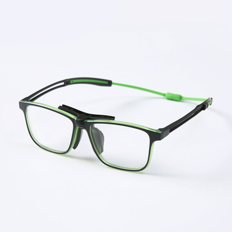 Védő sport szemüveg mágneses kerettel futáshoz, kerékpározáshoz, kosárlabdához, futballhoz és tollaslabdához – TR anyag, teljes keret, modell TR9016