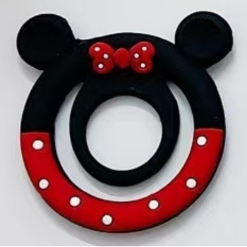 Memory Cartoon gyűrűcsukló tartó – fém, rajzfilm-stílus, testreszabható, univerzális