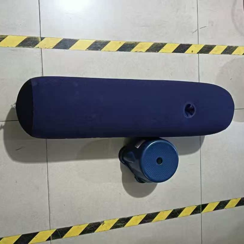 Κυλινδρικό φουσκωτό μαξιλαράκι με επίστρωση PVC - φορητό σεξουαλικό παιχνίδι