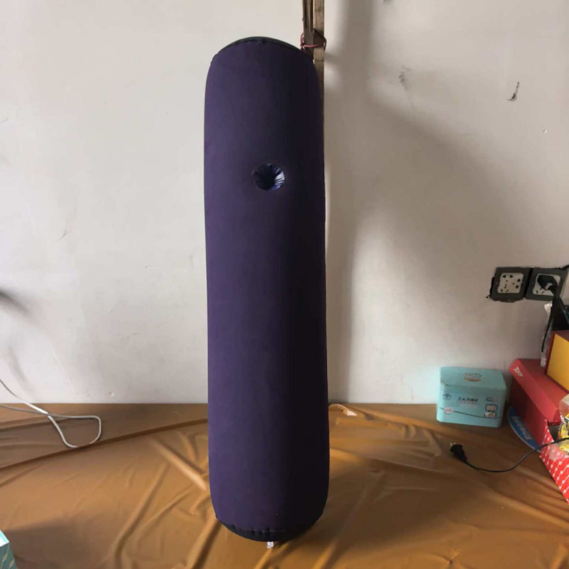 Κυλινδρικό φουσκωτό μαξιλαράκι με επίστρωση PVC - φορητό σεξουαλικό παιχνίδι