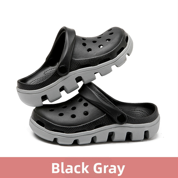 Sandale EVA cu talpă groasă, curea cu cataramă, partea superioară EVA, aerisite