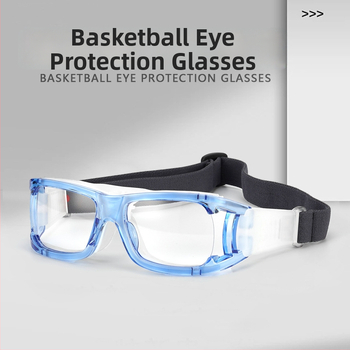 Sport szemüveg 018: kosaras keret, PC anyag, állítható myopia-kompatibilitás, alkalmas kosárlabda, futball, futás, kerékpározás, golf