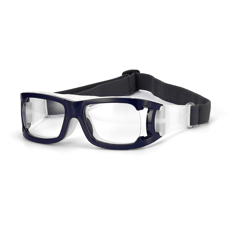 Sport szemüveg 018: kosaras keret, PC anyag, állítható myopia-kompatibilitás, alkalmas kosárlabda, futball, futás, kerékpározás, golf