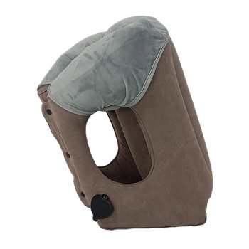 Φουσκωτό μαξιλαράκι λαιμού με κάθετο σχεδιασμό, υποστήριξη μέσης, PVC ύλικό, πάχος 400