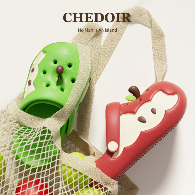 Unisex EVA Crocs stil sandale s remenom, prozračne, protuklizne, debeli potplat 3 cm i više, povećanje visine