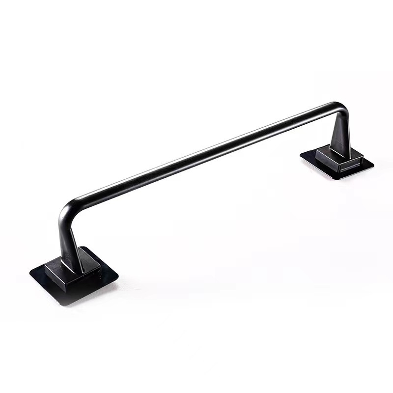 Suport pentru prosoape din plastic, cu ventuze, fără găuri, pentru baie și bucătărie, multifuncțional