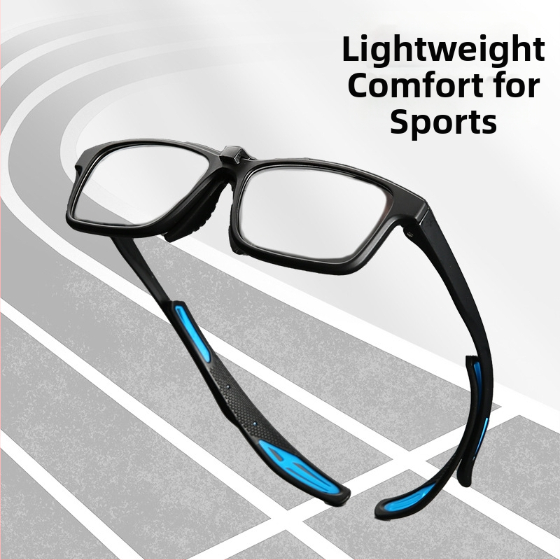 Unisex vonkajšie športové okuliare s anti-fog, kompatibilné s dioptrickými šošovkami na krátkozrakosť a ochranné proti výbuchu, rám na futbal/basketbal TR903
