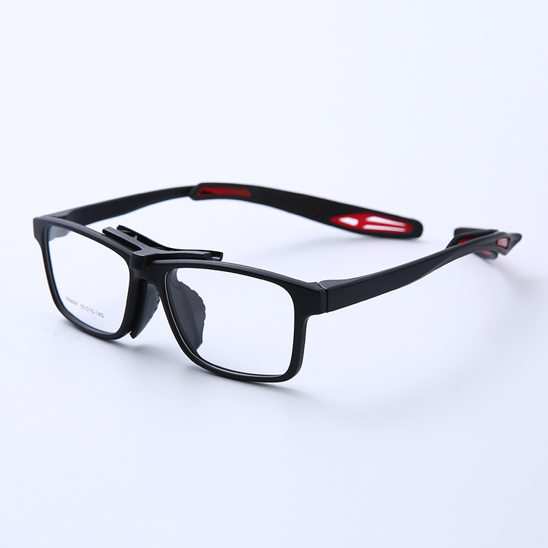 Unisex kültéri sport szemüveg, páramentes, kompatibilis myopia-lencsékkel és robbanásbiztos védő szemüveg keret, futball/kosárlabda TR903