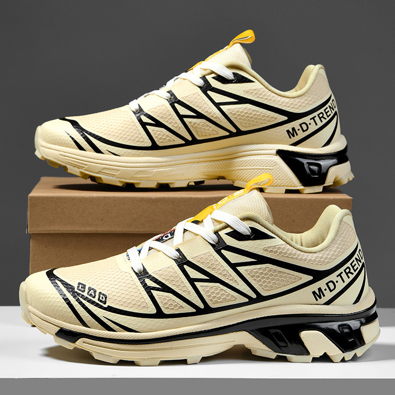 Sportske tenisice za odrasle — prozračan mrežasti gornji dio, amortizirajuća srednja potplat MD+TPU+guma, niski kroj, vezanje, zaobljena prstna, EVA ulošak