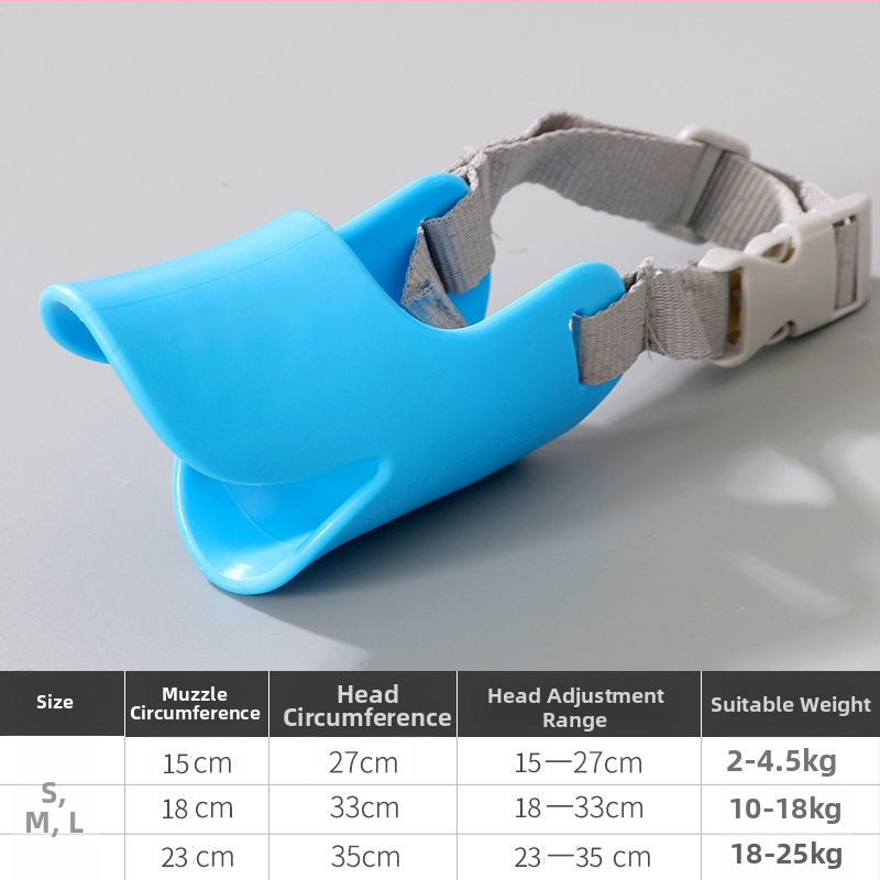 Zaštitna maska za usta psa za male pasmine – silikon, protiv ugriza i laja, Le Shuang Pet