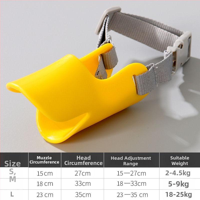 Zaštitna maska za usta psa za male pasmine – silikon, protiv ugriza i laja, Le Shuang Pet