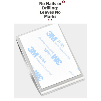 Raft pentru prosoape din oțel inoxidabil, montat pe perete, fără găuri, baie, pentru hoteluri și utilizare casnică