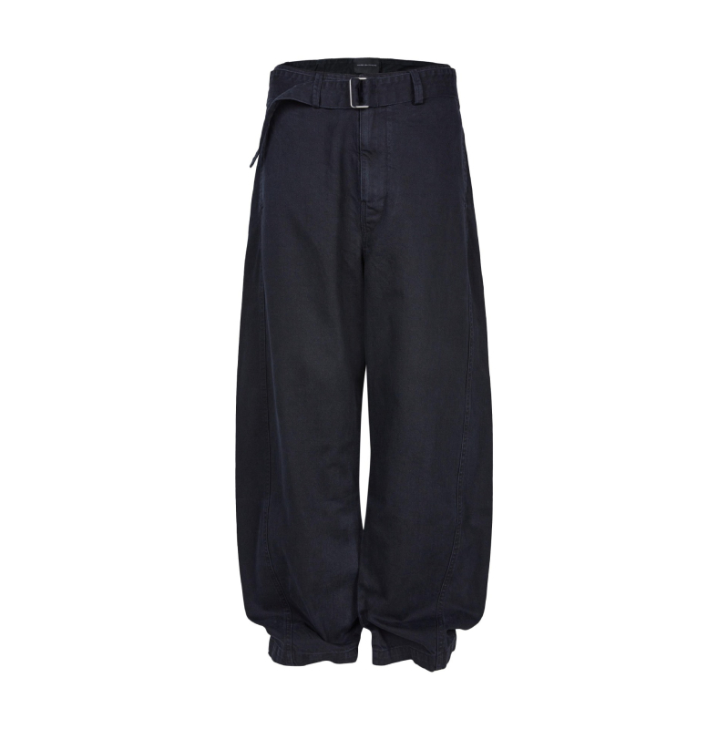 Muške casual hlače od 100% pamuka, udobnog kroja, srednji struk, zip, s remenom