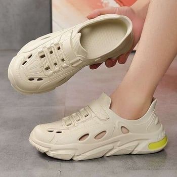 Sandale pentru bărbați - stil roman; partea superioară EVA; talpă EVA; talpă antiderapantă; rezistente la mirosuri