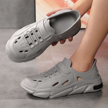 Sandale pentru bărbați - stil roman; partea superioară EVA; talpă EVA; talpă antiderapantă; rezistente la mirosuri