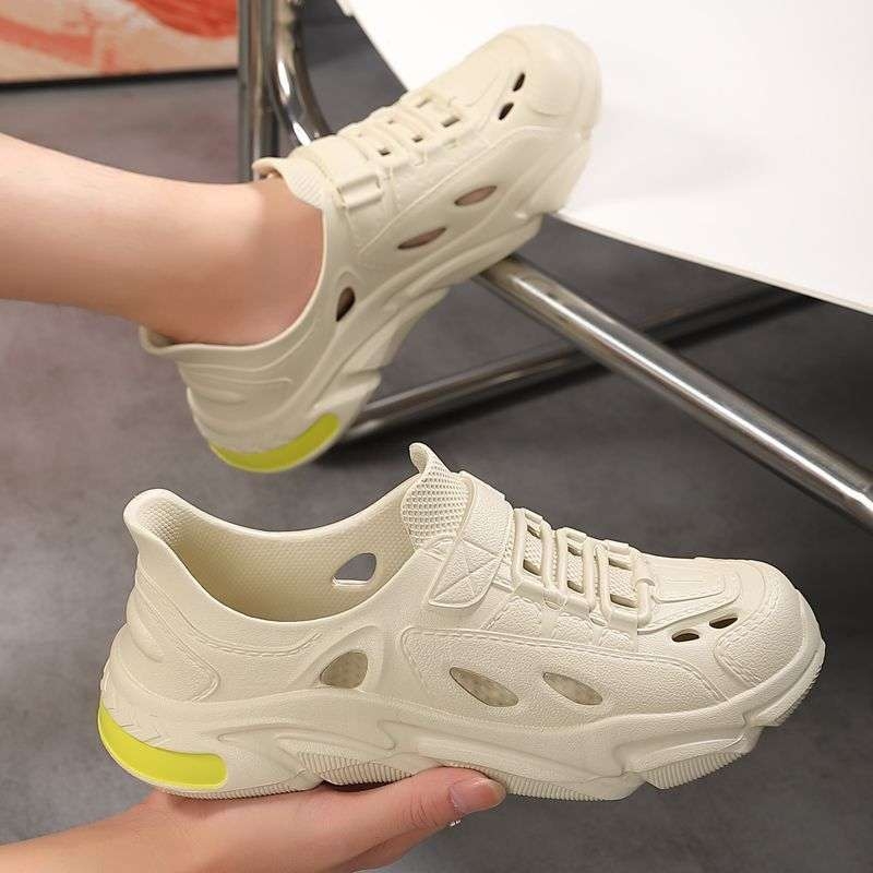 Sandale pentru bărbați - stil roman; partea superioară EVA; talpă EVA; talpă antiderapantă; rezistente la mirosuri