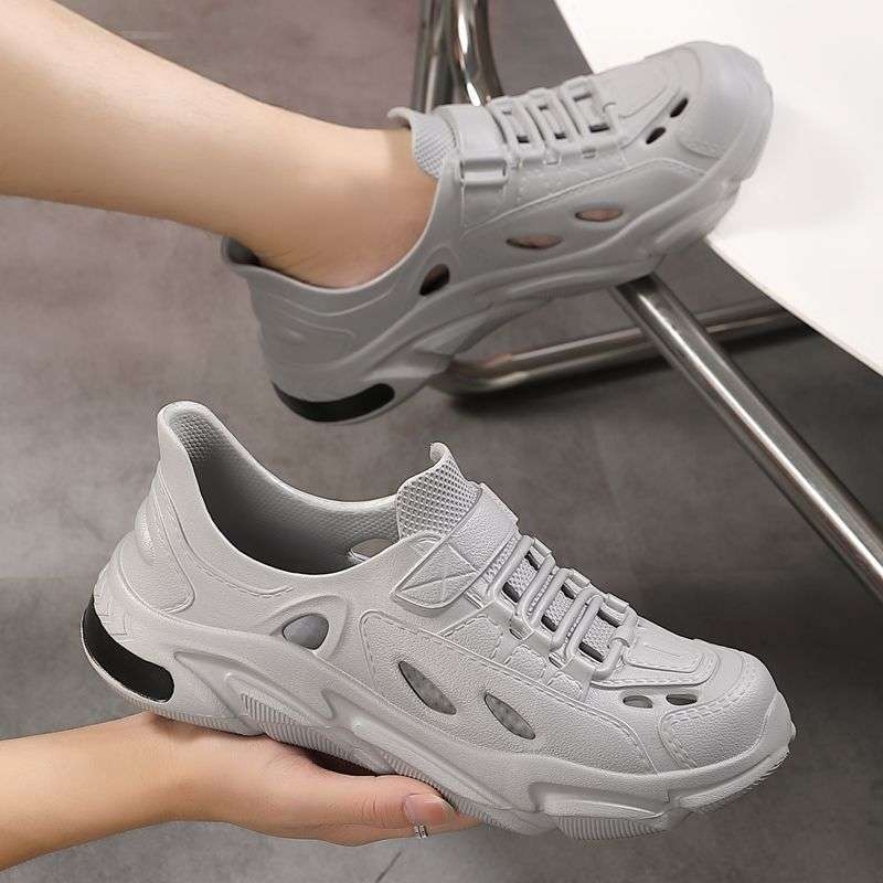 Sandale pentru bărbați - stil roman; partea superioară EVA; talpă EVA; talpă antiderapantă; rezistente la mirosuri