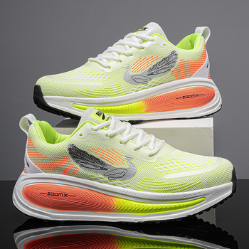 Unisex tenisice za trčanje, prozračni pleteni gornji dio, EVA potplat, PU ulošak, vezice