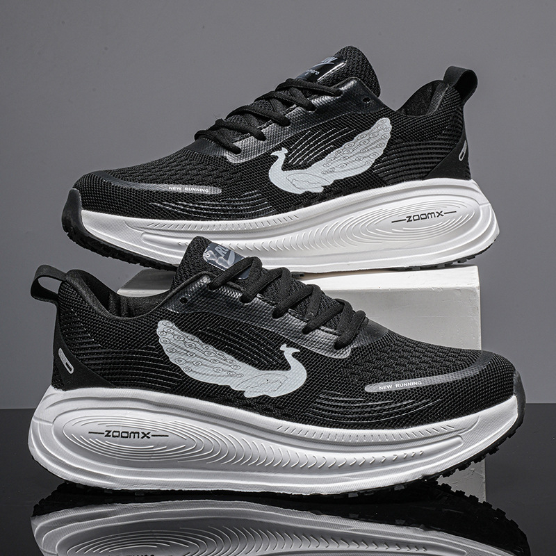 Unisex tenisice za trčanje, prozračni pleteni gornji dio, EVA potplat, PU ulošak, vezice