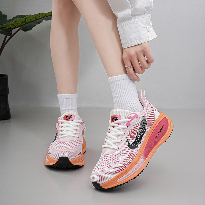 Unisex tenisice za trčanje, prozračni pleteni gornji dio, EVA potplat, PU ulošak, vezice