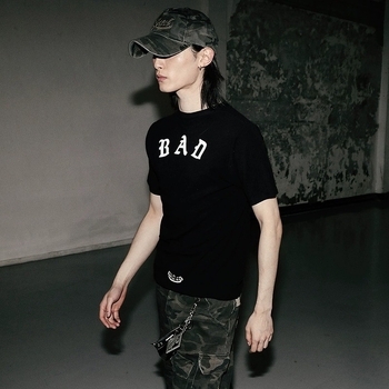 Damska pamucna majica s kapuljom, otisak s slovima i brojevima, slim fit