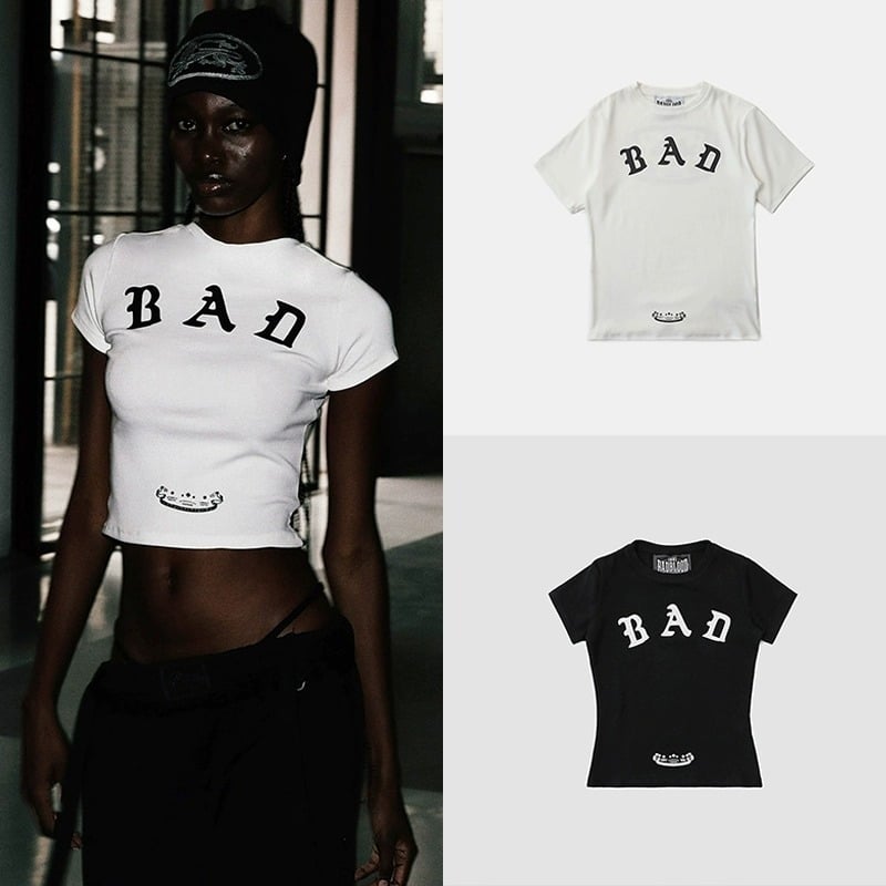 Damska pamucna majica s kapuljom, otisak s slovima i brojevima, slim fit