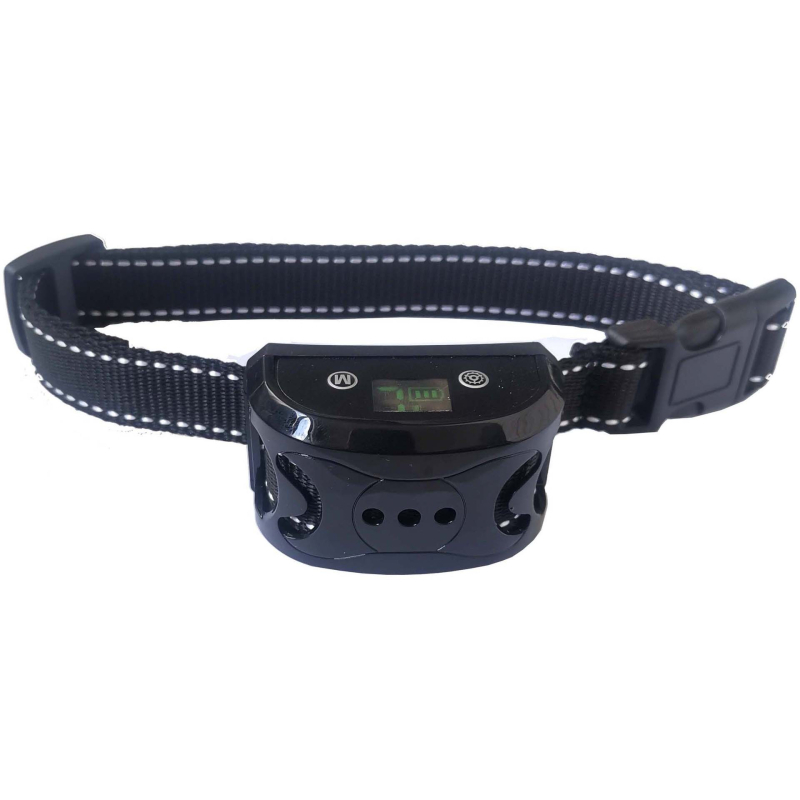 Ovratnik za pse protiv lajanja s automatskim prepoznavanjem vibracija, izvlačivi dizajn, USB punjenje, ABS+nylon materijal