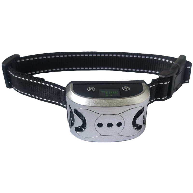 Ovratnik za pse protiv lajanja s automatskim prepoznavanjem vibracija, izvlačivi dizajn, USB punjenje, ABS+nylon materijal