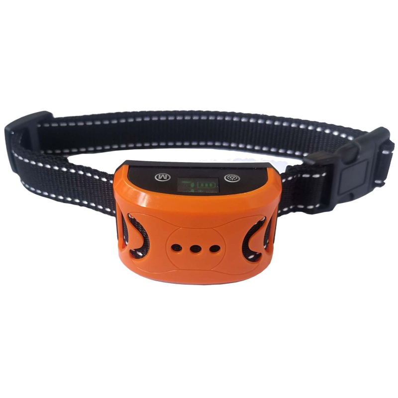 Ovratnik za pse protiv lajanja s automatskim prepoznavanjem vibracija, izvlačivi dizajn, USB punjenje, ABS+nylon materijal