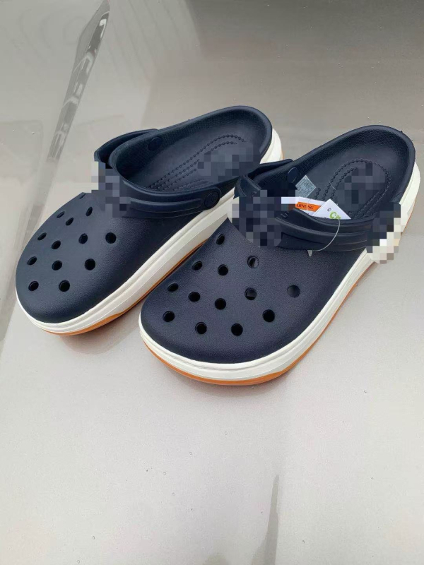 Șlapi de plajă pentru bărbați cu EVA partea superioară și talpa, vârf rotund, curea cu cataramă, talpă groasă 2 cm