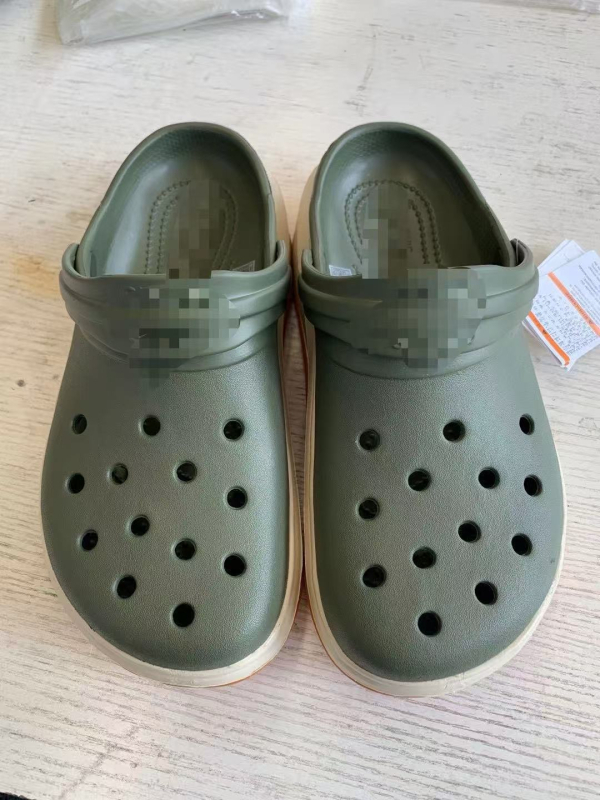 Șlapi de plajă pentru bărbați cu EVA partea superioară și talpa, vârf rotund, curea cu cataramă, talpă groasă 2 cm