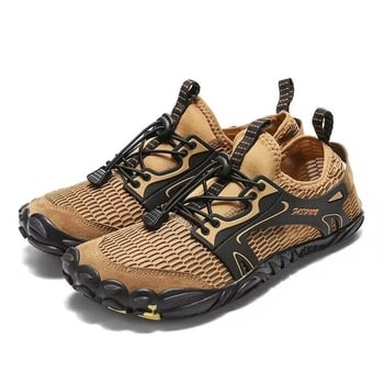 Unisex planinarske tenisice, prozračni gornji dio od mreže, niski kroj, EVA srednji potplat, protuklizna gumena podloga, brzo se suše za prelazak kroz vodu