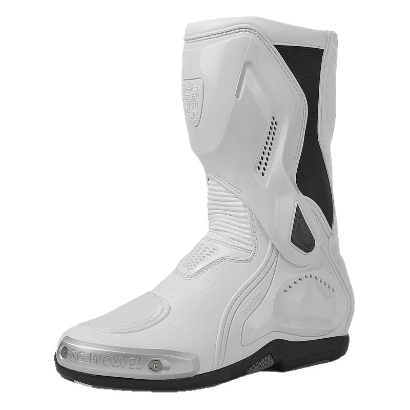 Visoke moto cipele za sve sezone za off-road rally, zatvarač, gornji dio od superfibera, PU ulošak