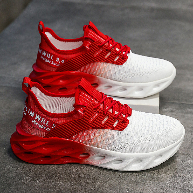 Tenisice za trčanje za muškarce i žene, prozračni PU+ mrežasti gornji dio, niski profil, vezanje šnuralama, potplat od više materijala, svakodnevna upotreba