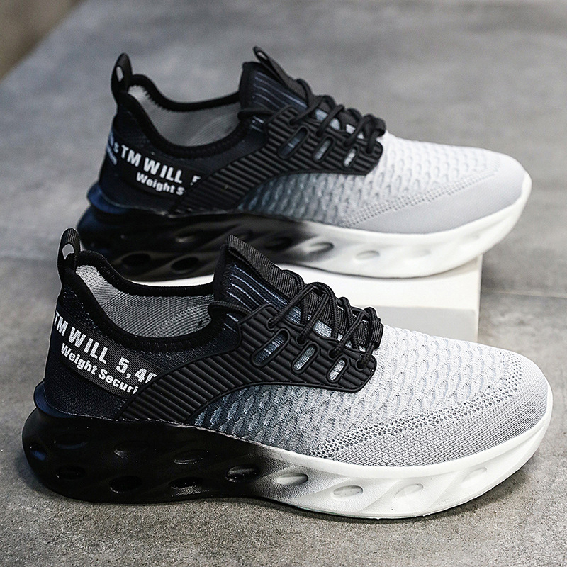 Tenisice za trčanje za muškarce i žene, prozračni PU+ mrežasti gornji dio, niski profil, vezanje šnuralama, potplat od više materijala, svakodnevna upotreba
