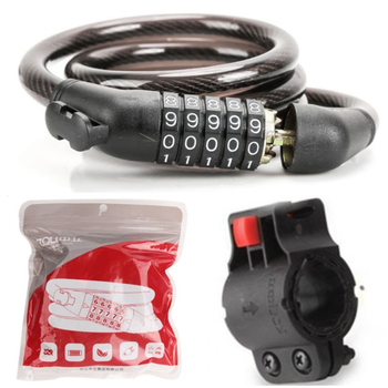 Neutral petocifrena kombinacijska brava za planinski bicikl, kabel od metalne legure, model 8762