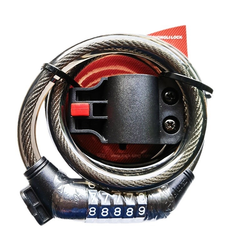 Neutral petocifrena kombinacijska brava za planinski bicikl, kabel od metalne legure, model 8762